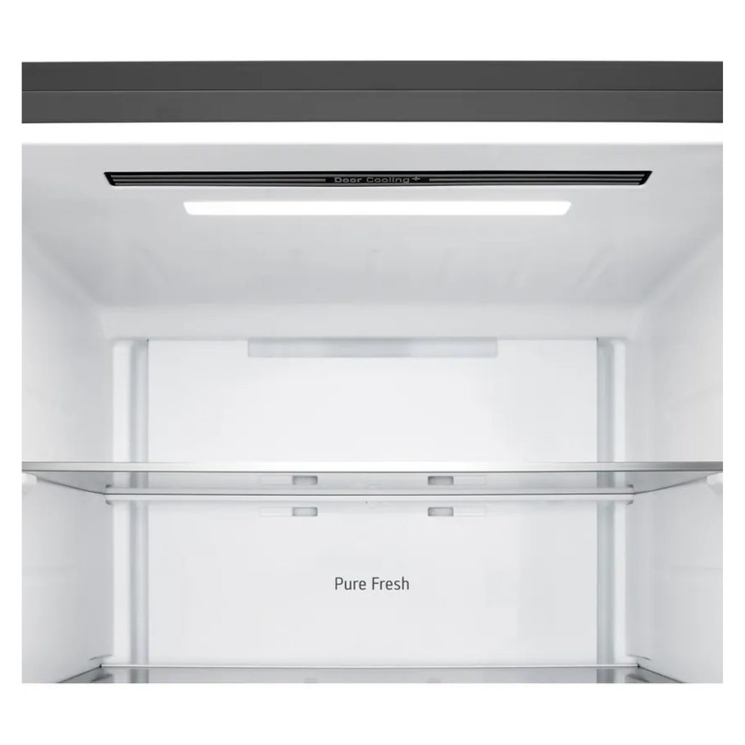 LG 436L Bottom Mount Fridge Stainless Steel