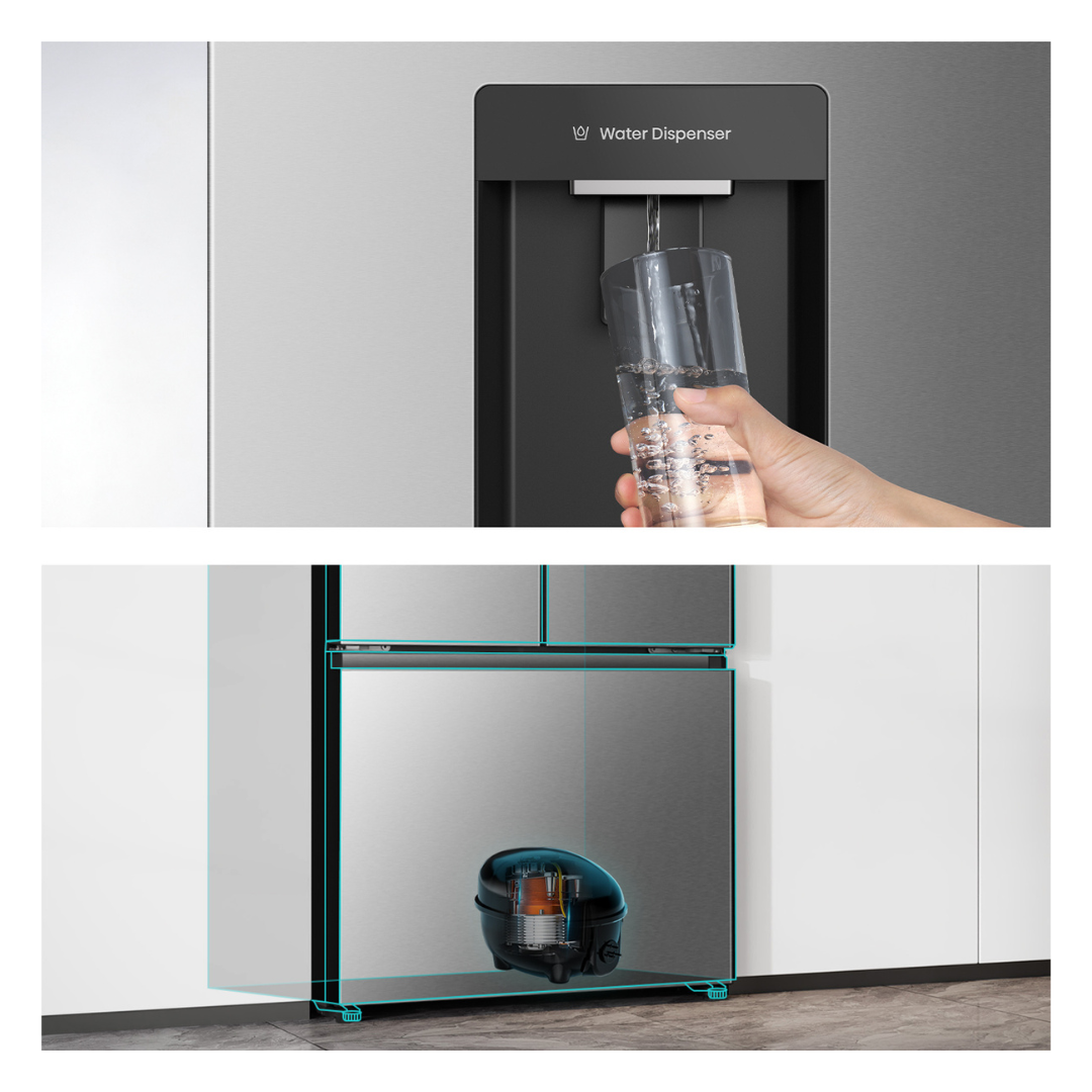 Hisense 544L PureFlex French Door Fridge