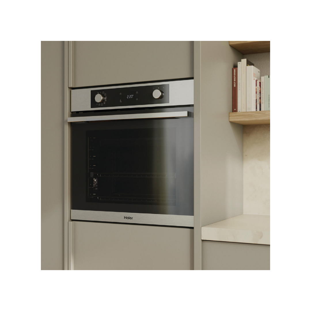 Haier 60cm 500 Series Pyrolytic Built-In Oven Stainless Steel