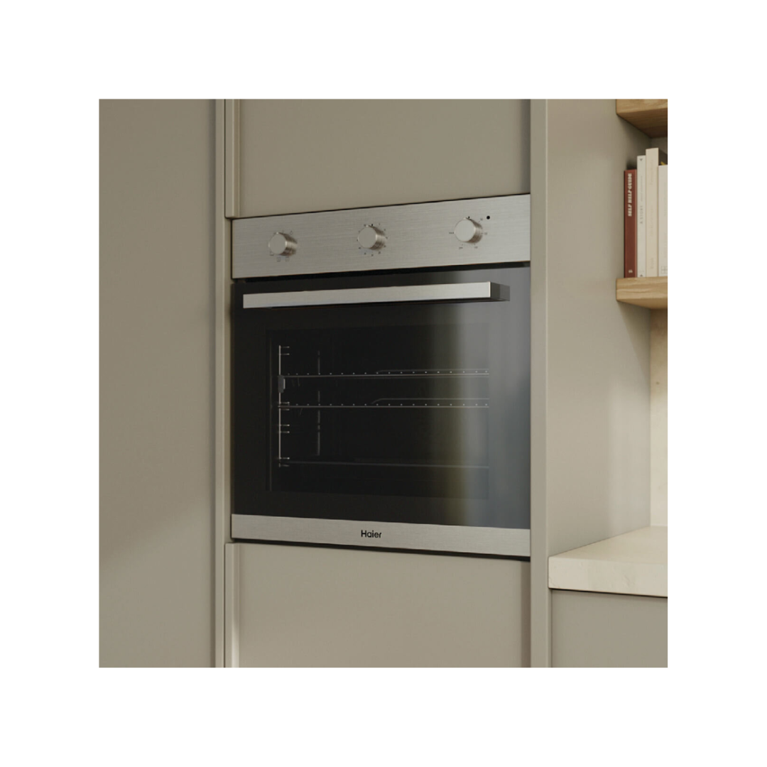 Haier 60cm 300 Series Built in Oven Stainless Steel 10A Plug