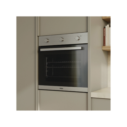 Haier 60cm 300 Series Built in Oven Stainless Steel 10A Plug