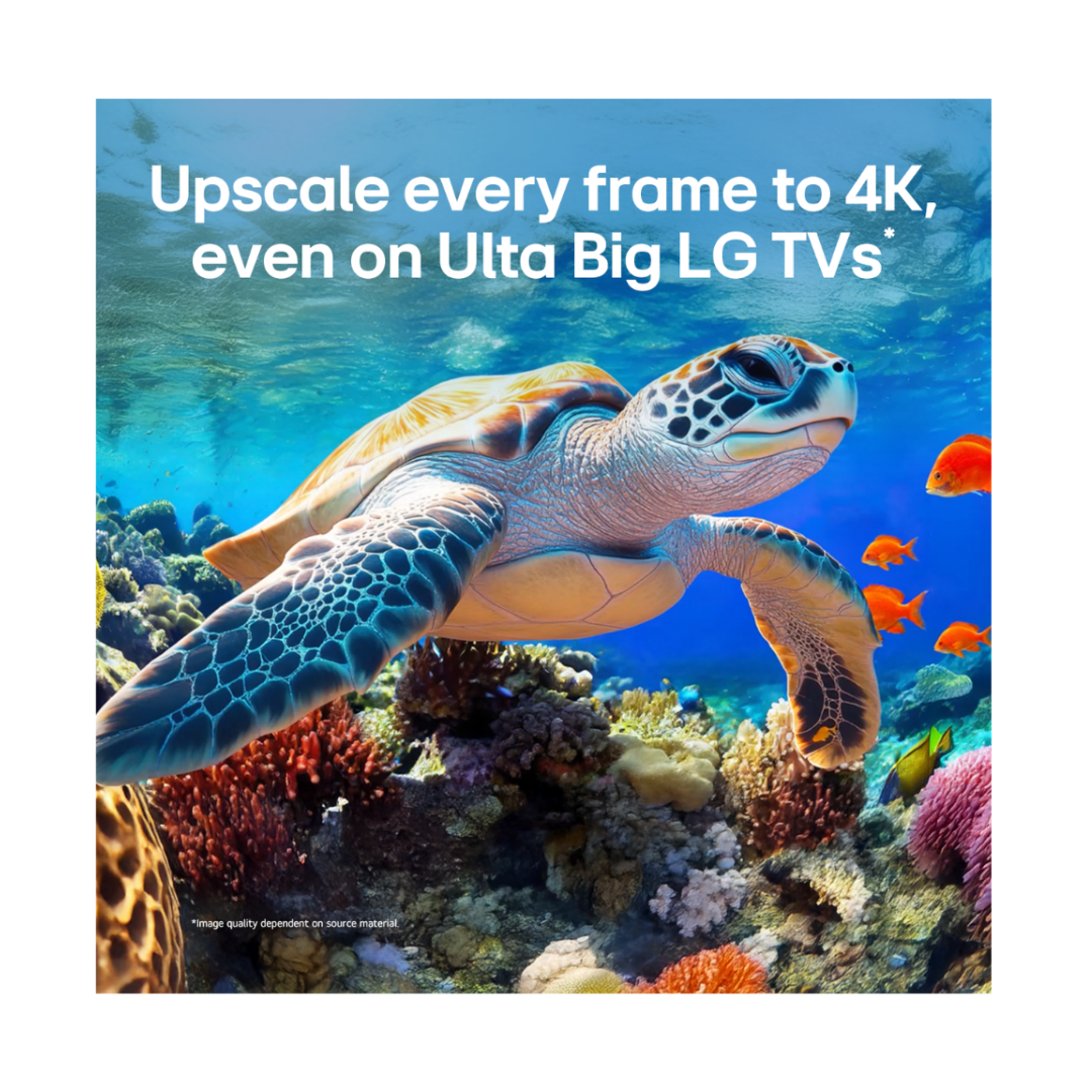 LG 85" QNED80B EVO AI MINI LED 4K SMART TV (2026)