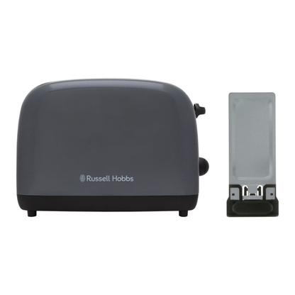 Russell Hobbs Colours Plus 2 Slice Toaster Storm Grey