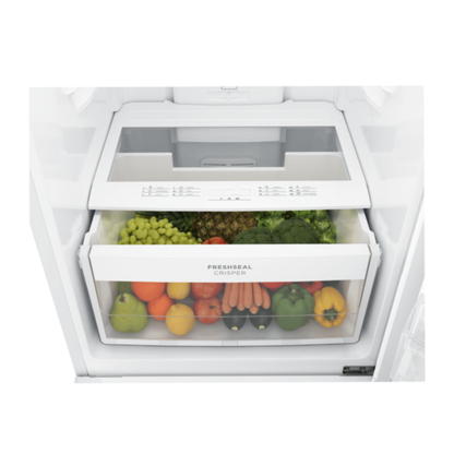 Westinghouse 335L Bottom Mount Fridge with AutoSense White