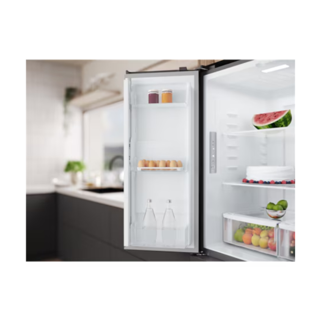 Westinghouse 564L Quad Door Fridge Matte Charcoal Black