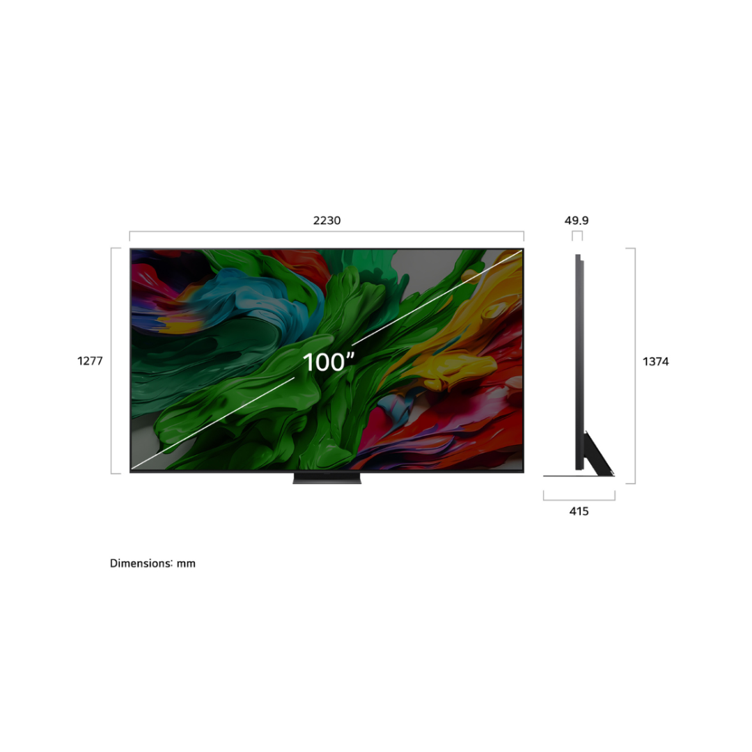 LG 100" QNED EVO QNED86A 4K Mini-LED SMART TV (2025)