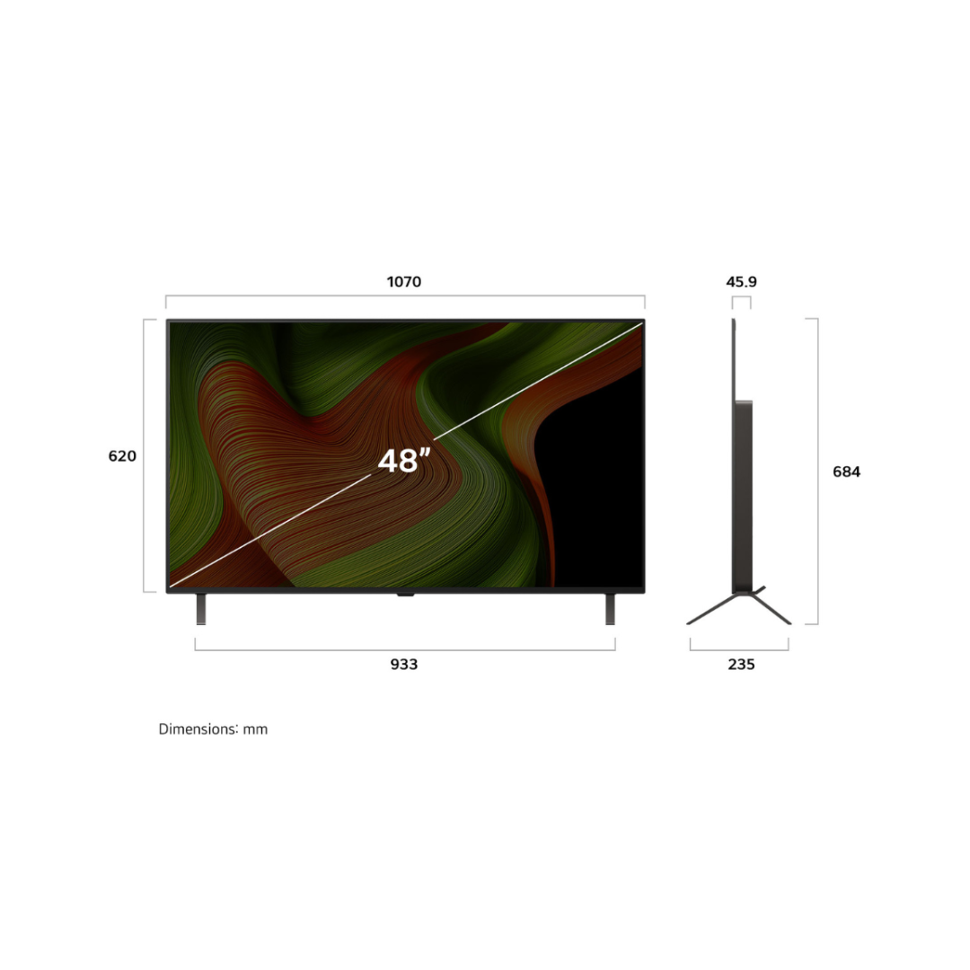 LG 48" OLED B5 4K UHD SMART TV (2025)