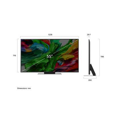 LG 55" QNED EVO QNED86A 4K UHD Mini-LED SMART TV (2025)