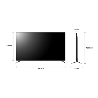 ChiQ 75" QD-Mini LED 144Hz Google TV (2026)