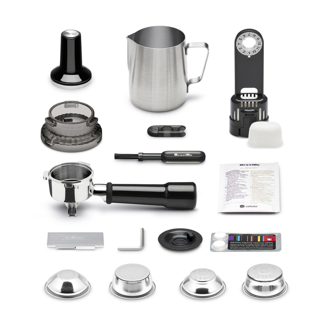 Breville the Barista Express Espresso Machine Sea Salt
