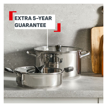 Tefal Space+ Emotion+ XL Induction Stainless Steel Big Pot 9.6L