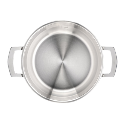 Tefal Emotion+ Gourmet Induction Stainless Steel Uncoated Dutch Oven 24cm