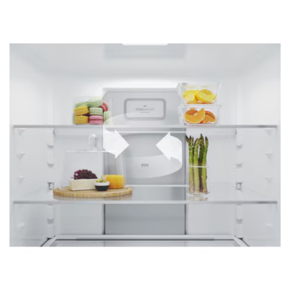 Electrolux 496L Bottom Mount Fridge Matt Charcoal Black