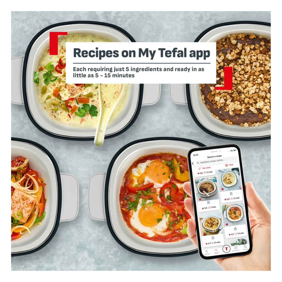 Tefal YumMeal Multicooker Air Fryer Black Knight