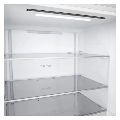 LG 436L Bottom Mount Fridge Matte White