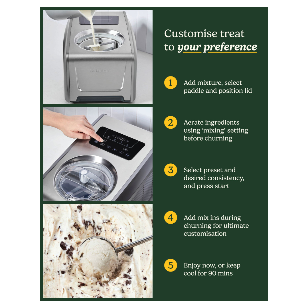 Cuisinart Freeze Ease Pro Ice Cream & Gelato Maker