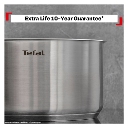 Tefal Ingenio Emotion+ Induction Uncoated Stainless Steel 4pc Pot Set