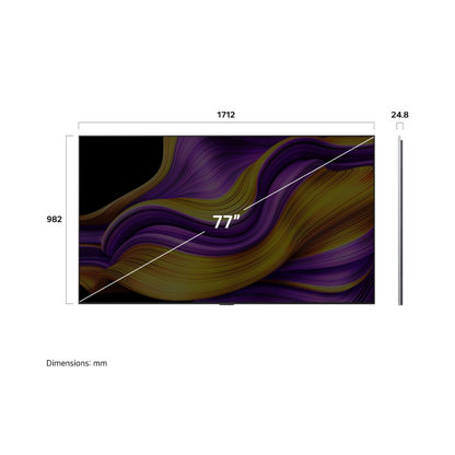 LG 77" OLED EVO G5 4K UHD SMART TV (2025)