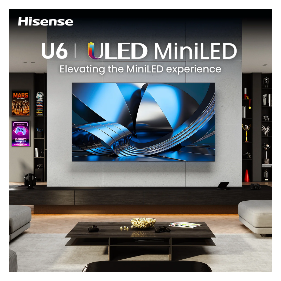 Hisense ULED MiniLED 100" U6S Hi-QLED 144Hz 4K Smart AI TV (2026)