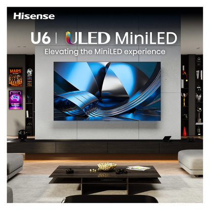 Hisense ULED MiniLED 100" U6S Hi-QLED 144Hz 4K Smart AI TV (2026)