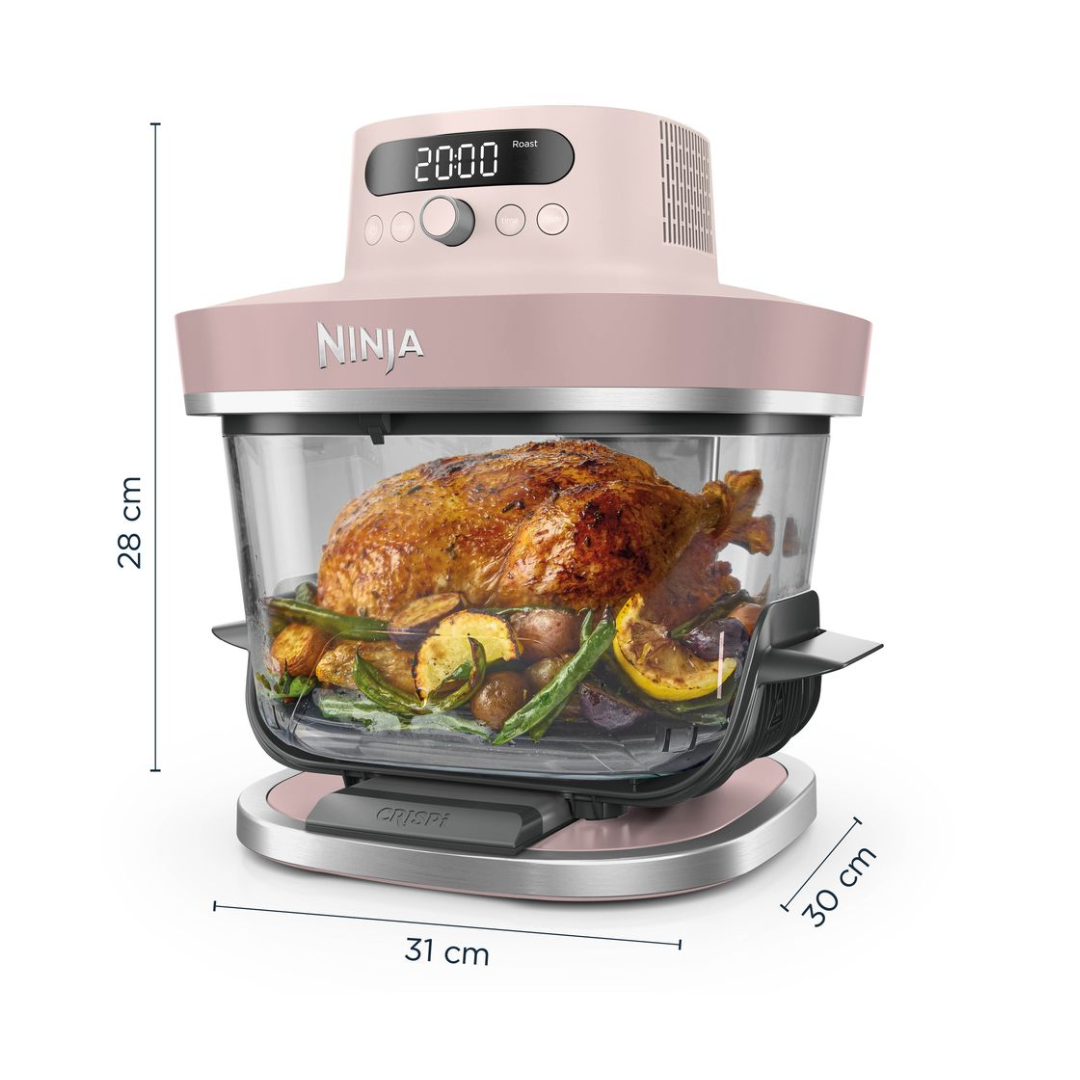 Ninja Crispi Pro 6-in-1 Countertop Glass Air Fryer - Pink