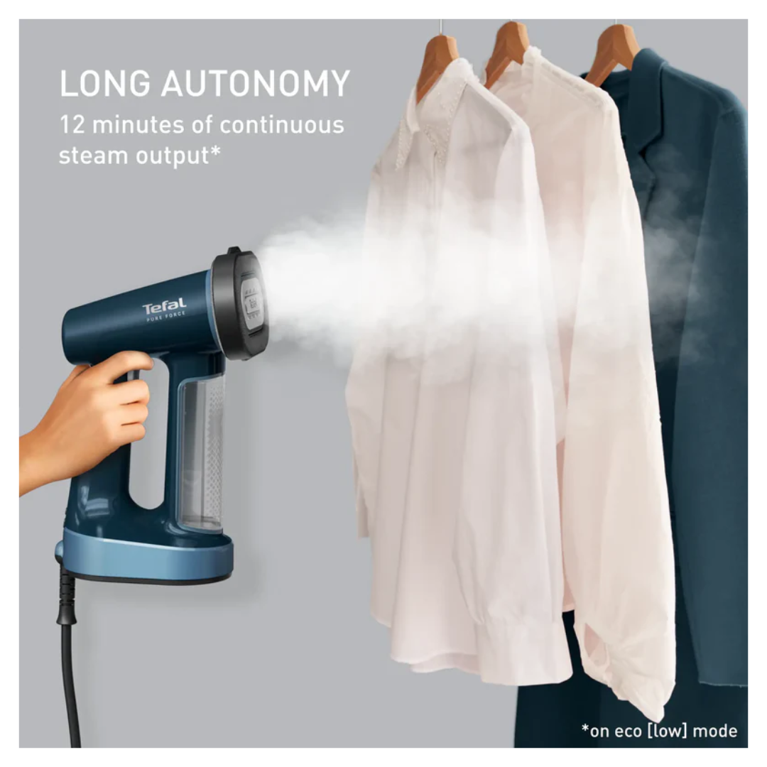 Tefal Pure Force 3 in 1 Handheld Garment Steamer