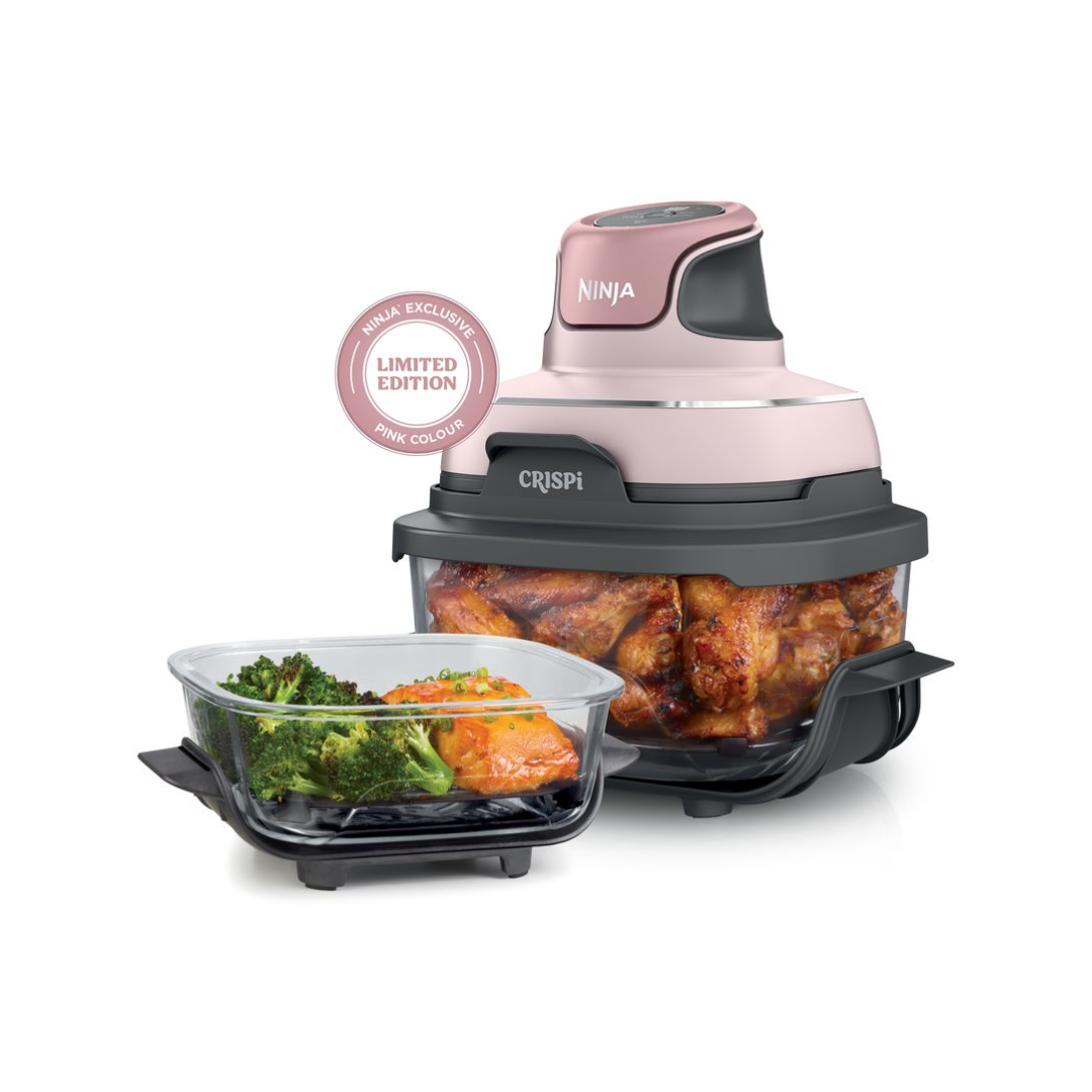 Ninja Crispi 4-in-1 Portable Glass Air Fryer - Pink