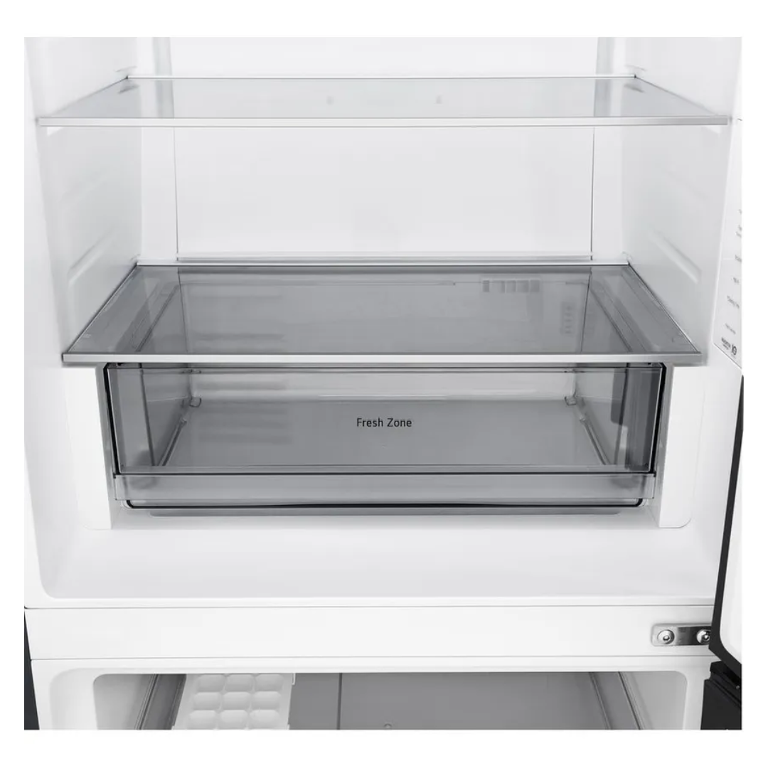 LG 436L Bottom Mount Fridge Matte Black