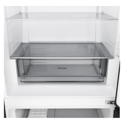 LG 436L Bottom Mount Fridge Matte Black
