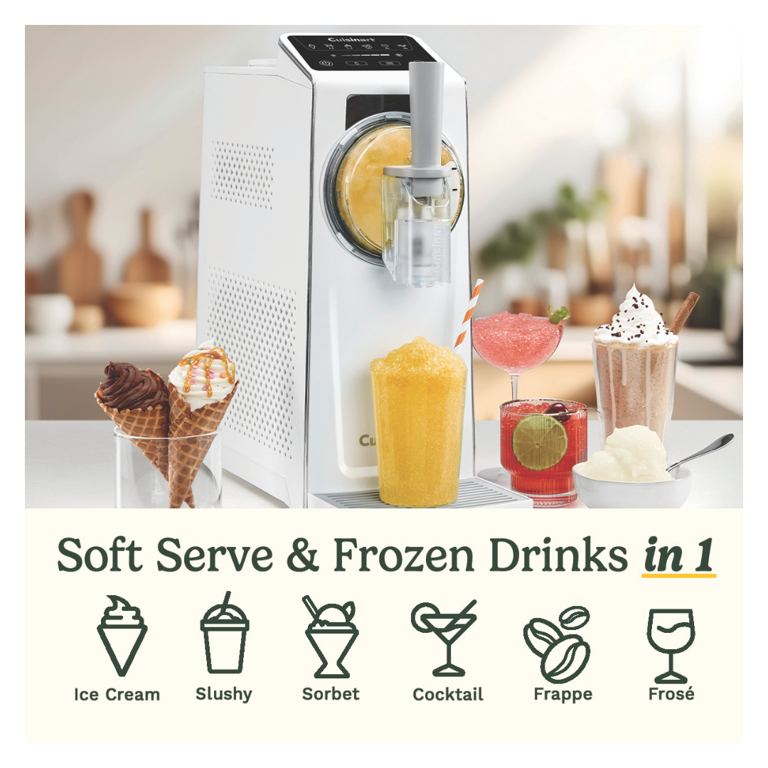 Cuisinart Frost Fusion 6-in-1 Slushy & Soft Serve Maker