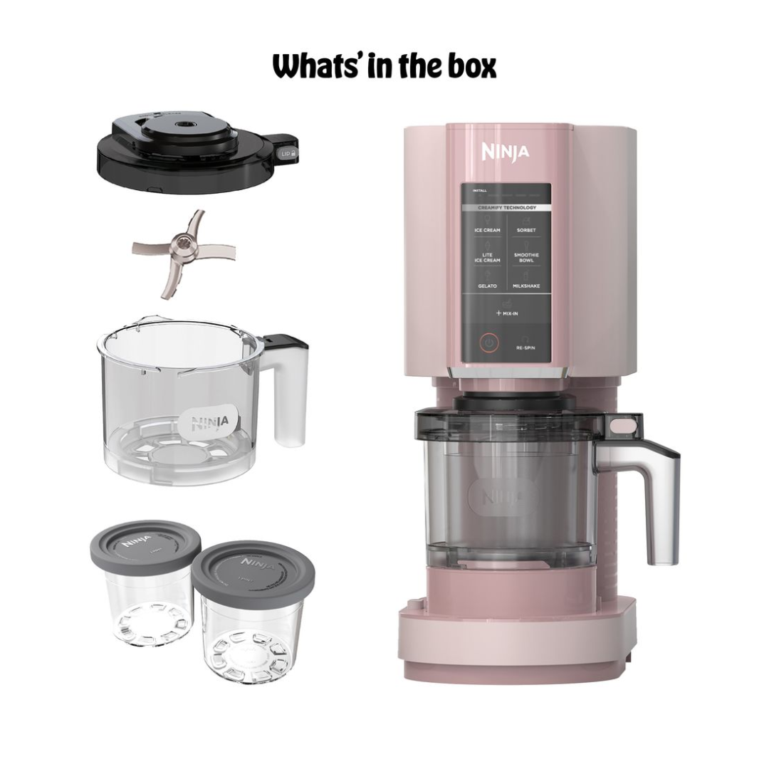 Ninja Creami Ice Cream Maker - Strawberry