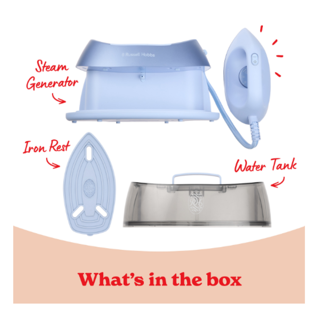 Russell Hobbs Fabric Luxe Generator - Blue
