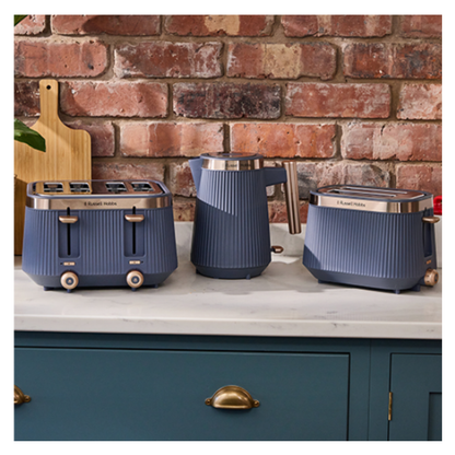 Russell Hobbs Bronte 4 Slice Toaster - Soft Navy
