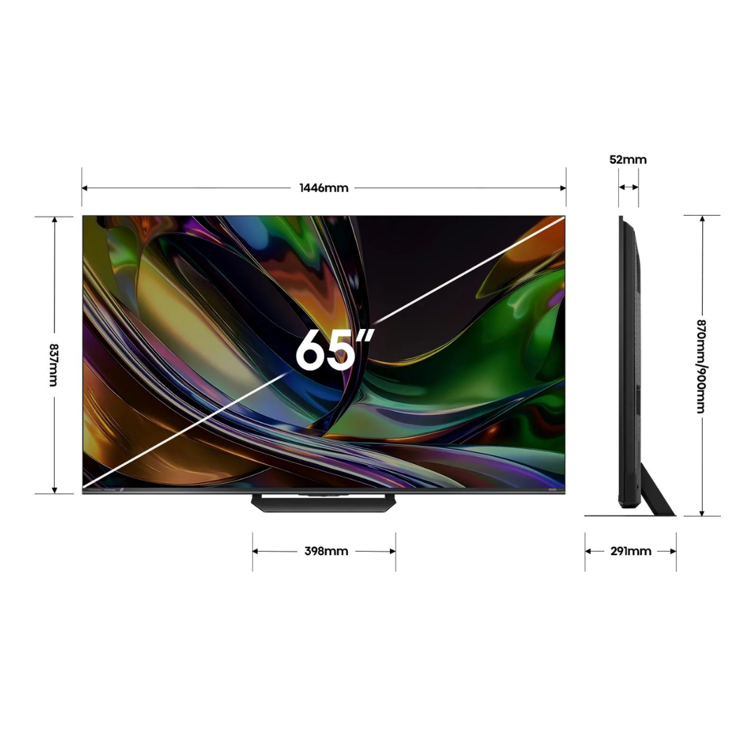 Hisense 65" UR8SAU RGB MiniLED 180Hz 4K Smart AI TV (2026)