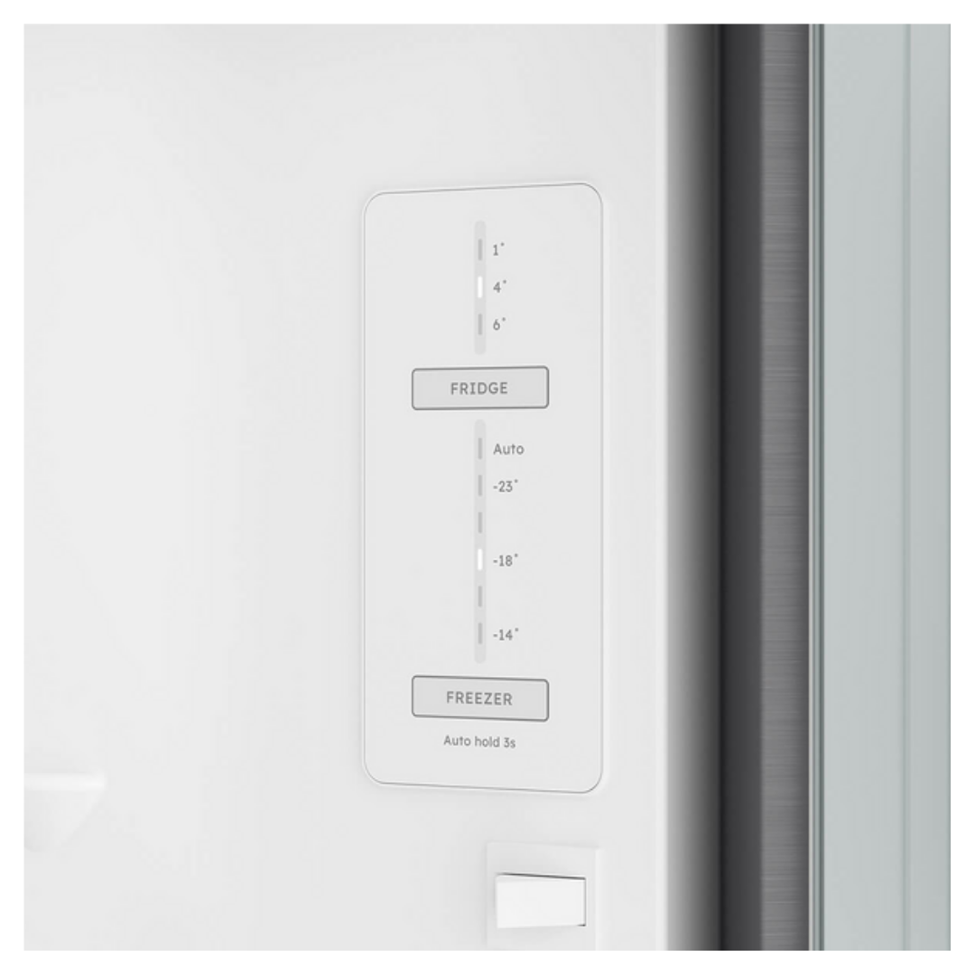 Westinghouse 425L Bottom Mount Fridge with AutoSense Silver