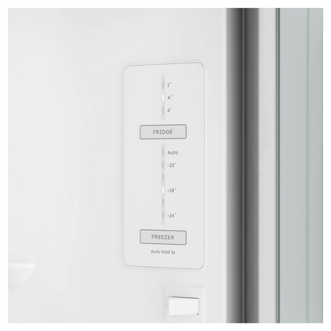 Westinghouse 425L Bottom Mount Fridge with AutoSense White