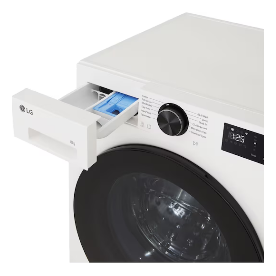 LG 8kg Series 3 AI Front Load Washer - Slim