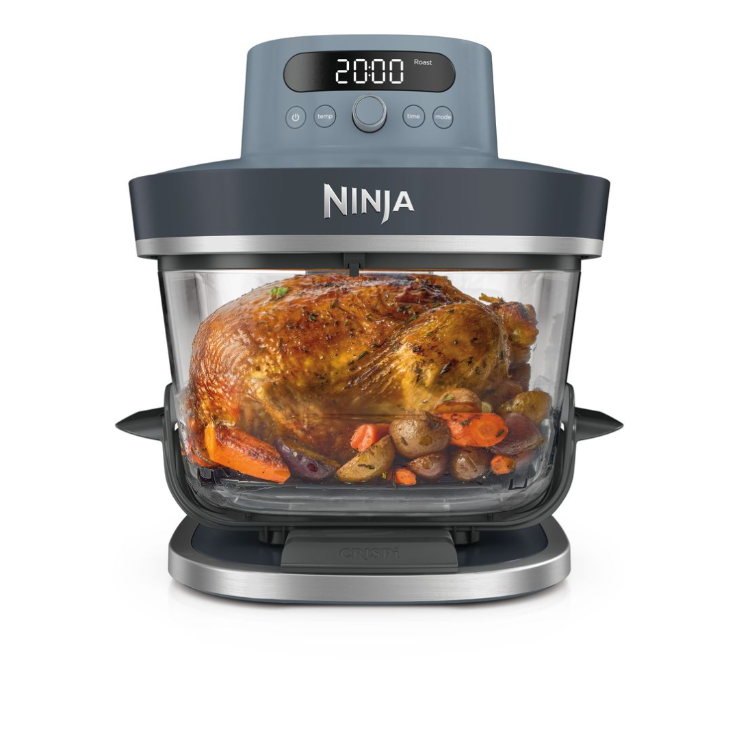 Ninja Crispi Pro 6-in-1 Countertop Glass Air Fryer - Cyberspace