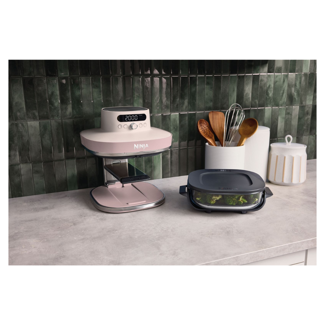 Ninja Crispi Pro 6-in-1 Countertop Glass Air Fryer - Pink