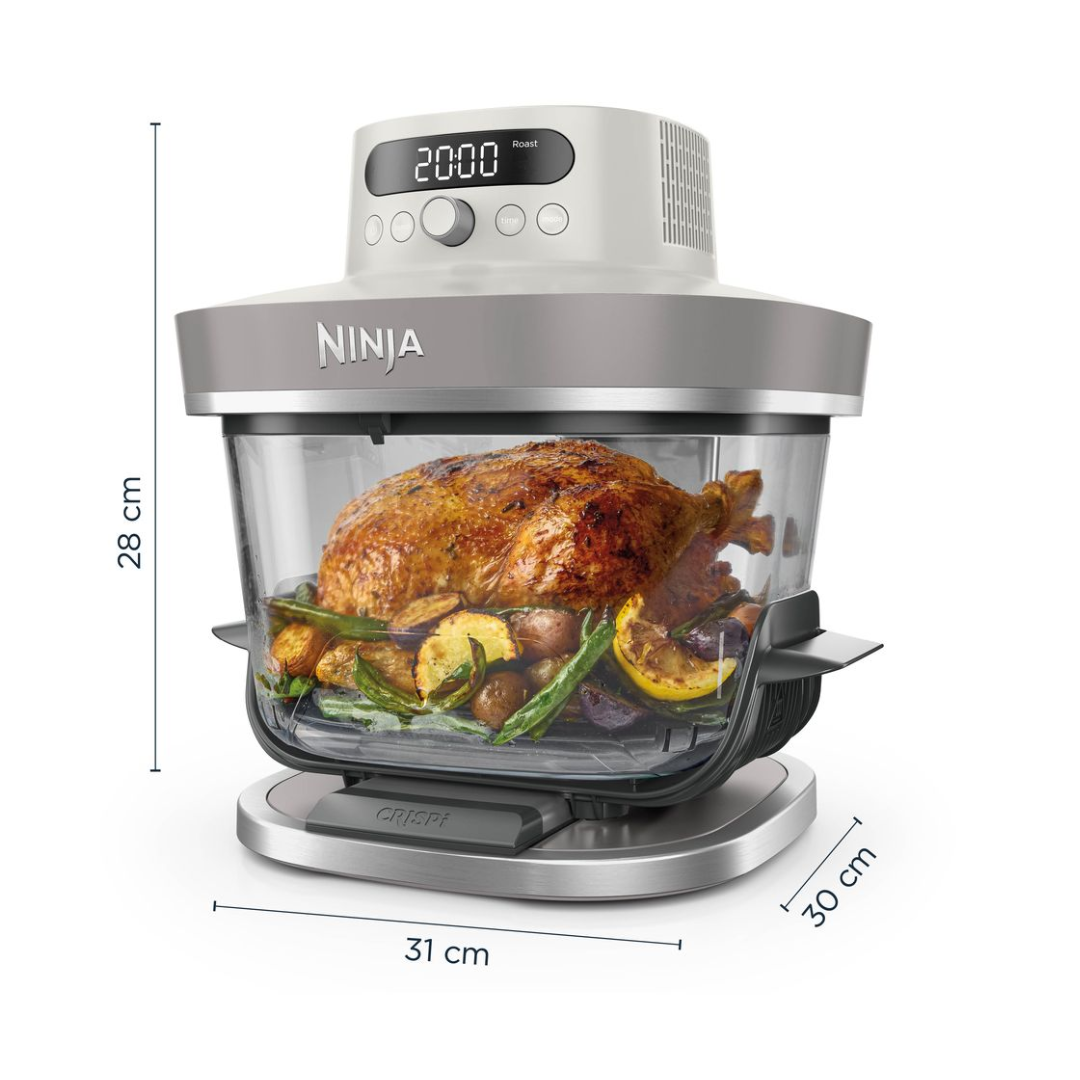 Ninja Crispi Pro 6-in-1 Countertop Glass Air Fryer - Stone