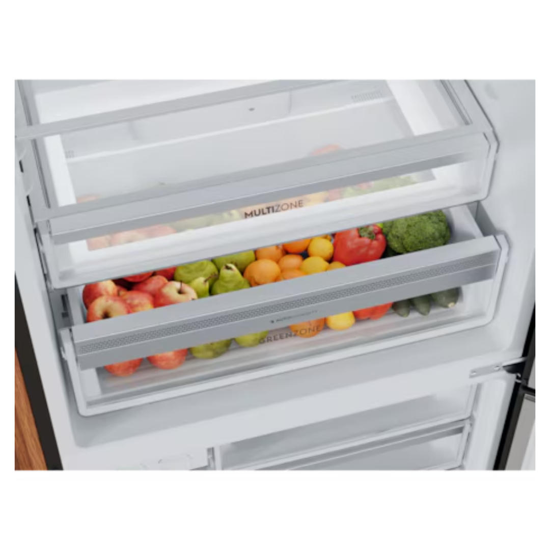Electrolux 496L Bottom Mount Fridge Matt Charcoal Black