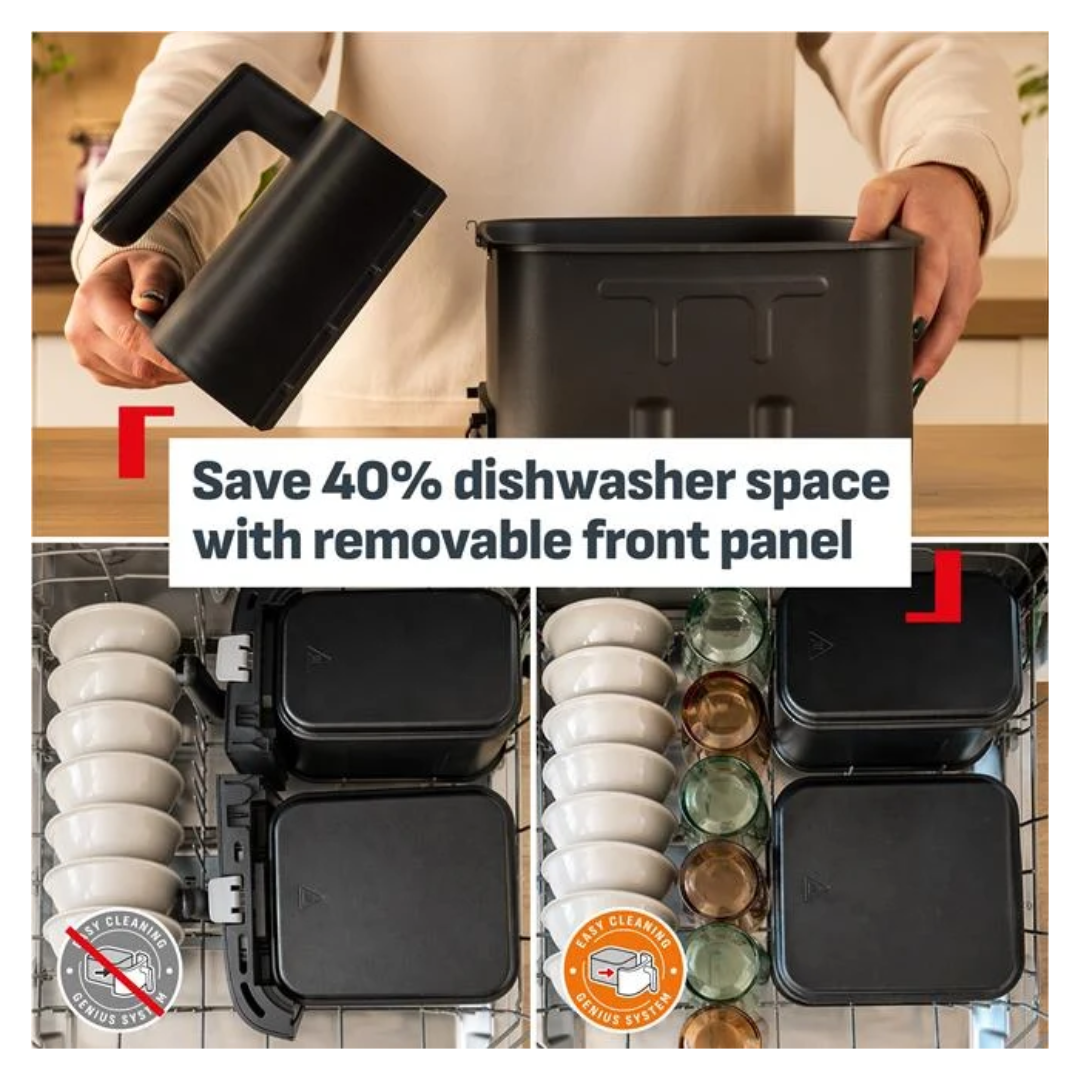 Tefal Ever Fry Infra Heat Dual 11L Detachable Front Air Fryer