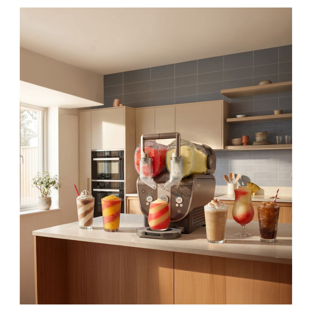 Ninja SLUSHi Twist Smart Frozen Drink Machine - Mocha