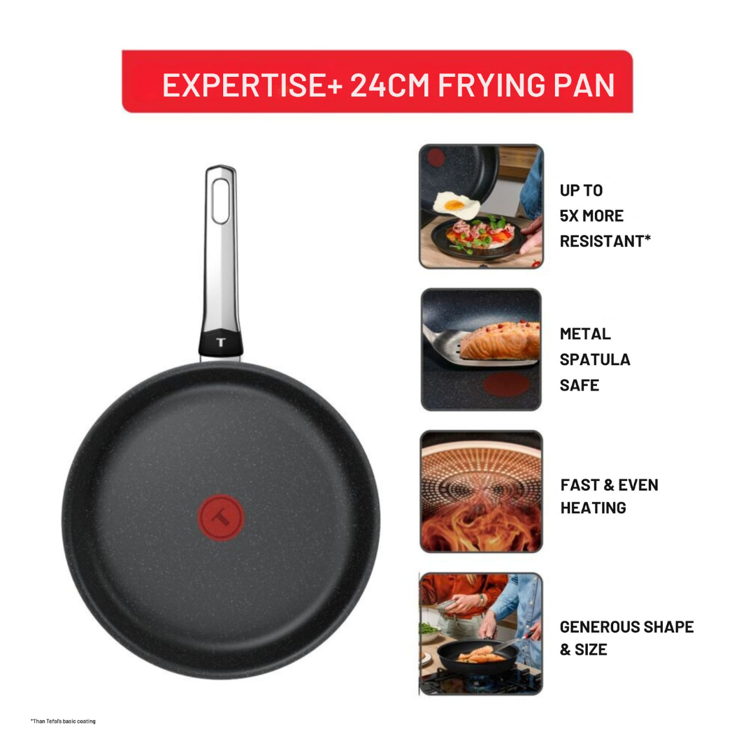 Tefal Expertise+ Induction Non-Stick Frypan 24cm