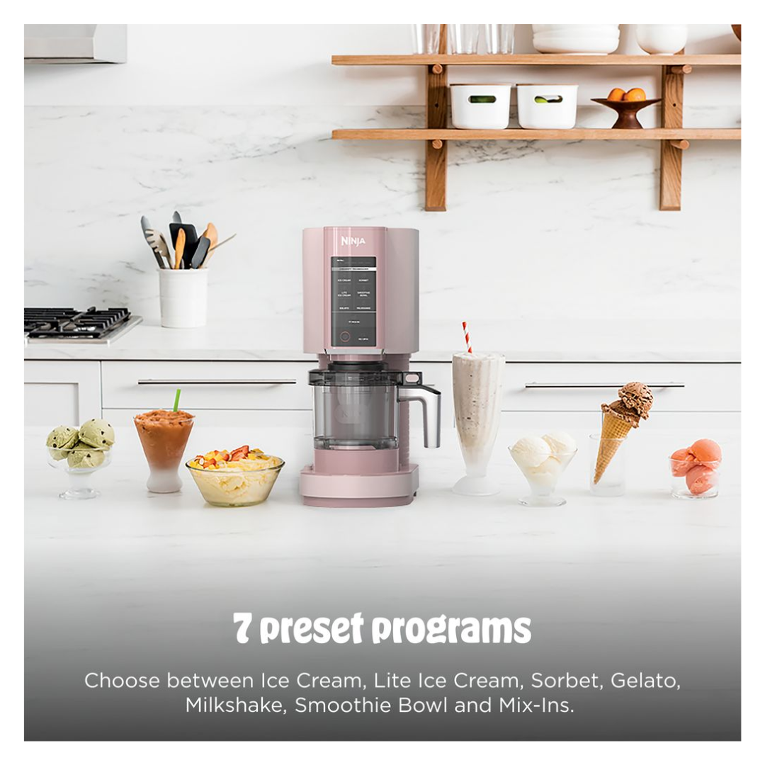 Ninja Creami Ice Cream Maker - Strawberry