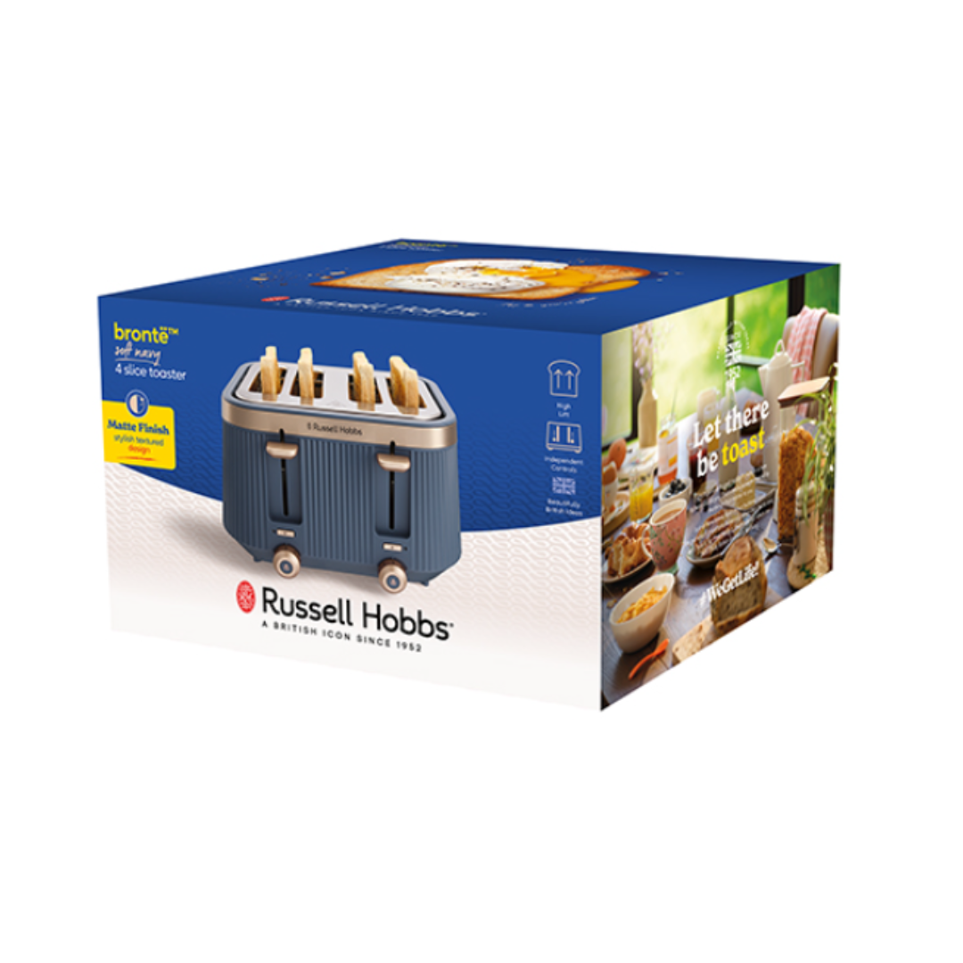 Russell Hobbs Bronte 4 Slice Toaster - Soft Navy