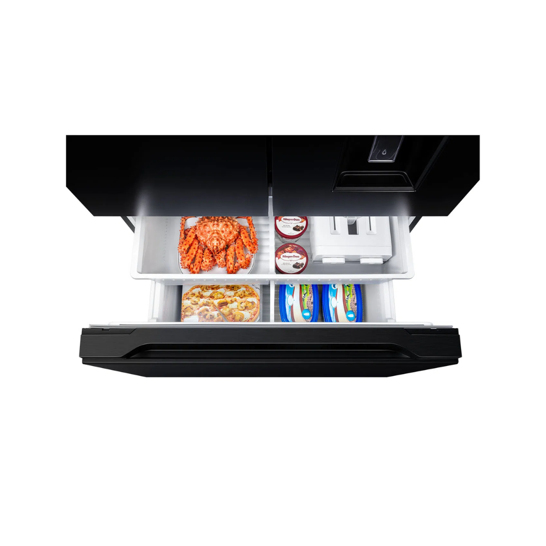 TCL 575L French Door Fridge Matte Black