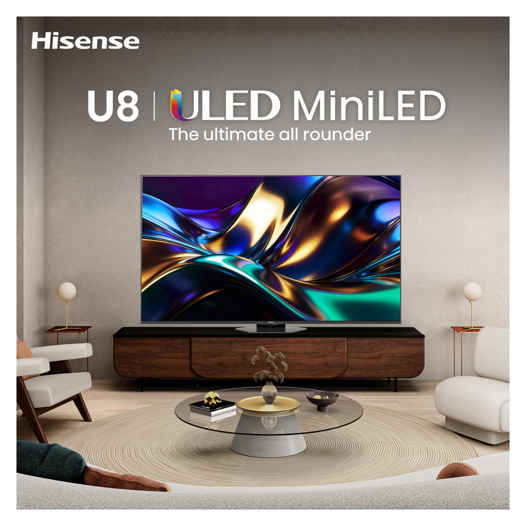 Hisense 85" ULED MiniLED Pro 4K QLED 165Hz Smart TV (2026)