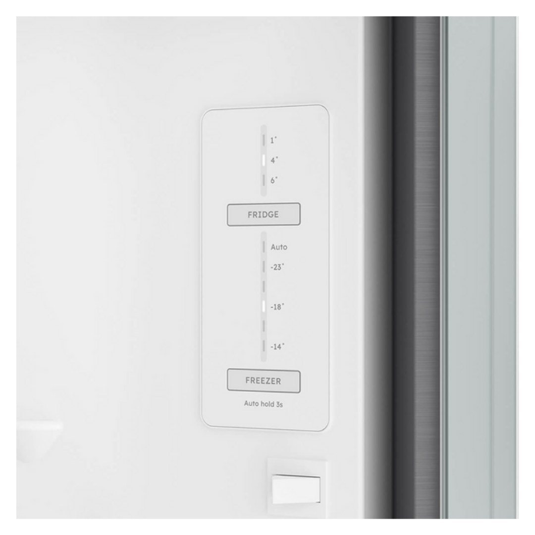 Westinghouse 496L Bottom Mount Fridge with AutoSense Silver