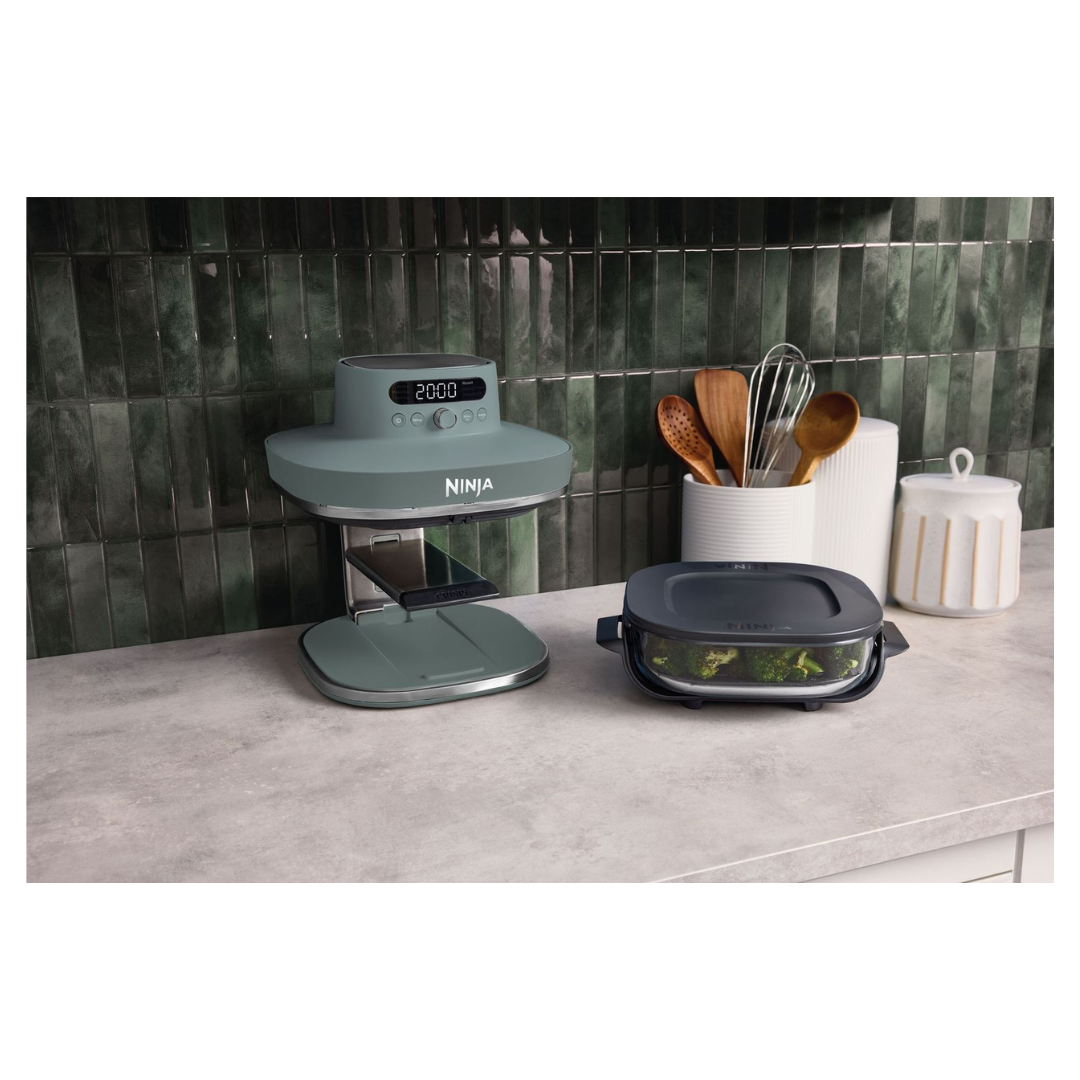 Ninja Crispi Pro 6-in-1 Countertop Glass Air Fryer - Sage Green